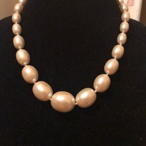 Faux Pearl Necklace